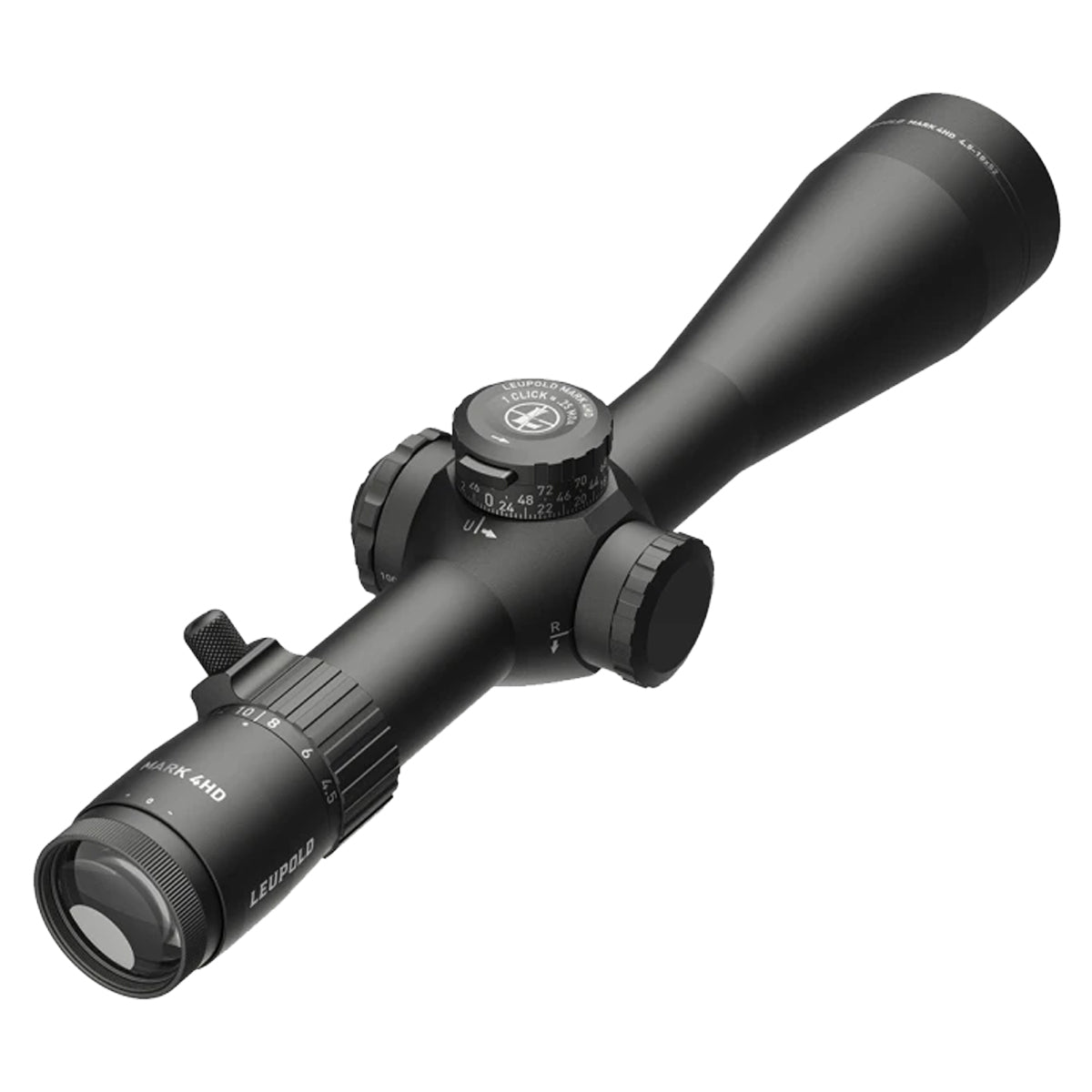 Leupold Mark 4HD 4.5-18x52 34mm M1C3 Side Focus FFP Illuminated PR1-MOA (183623) in  by GOHUNT | Leupold - Morvixa