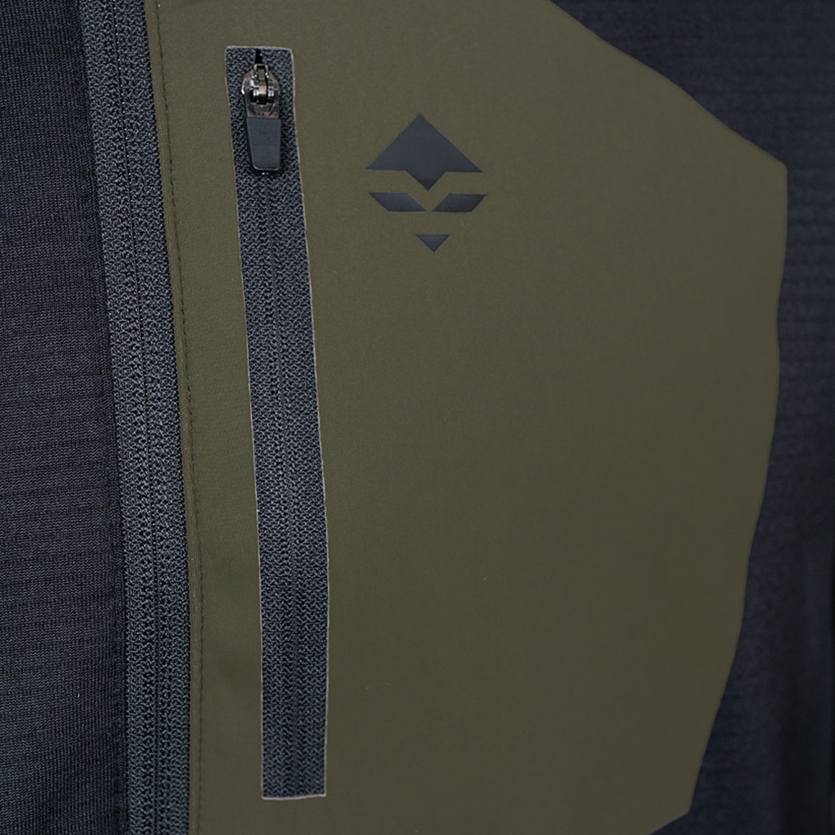 GOHUNT Black Rock Hoodie in Black & Olive by GOHUNT | GOHUNT - Morvixa