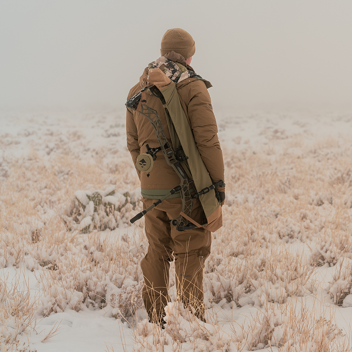 GOHUNT Compound Bow Sling in Olive & Coyote by GOHUNT | GOHUNT - Morvixa