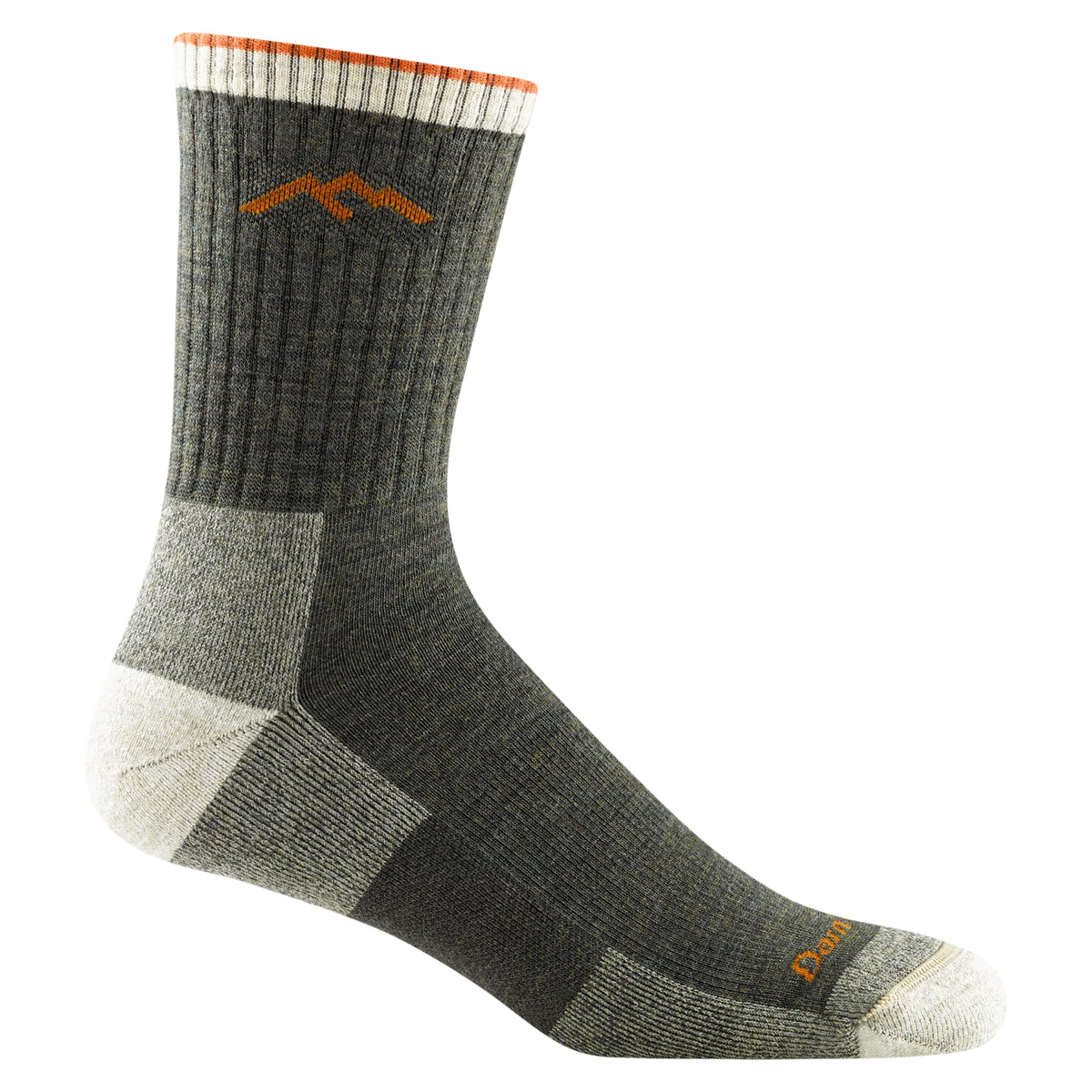 Darn Tough 1466 Men's Hiker Micro Crew Midweight Cushioned Sock in  by GOHUNT | Darn Tough Vermont - Morvixa
