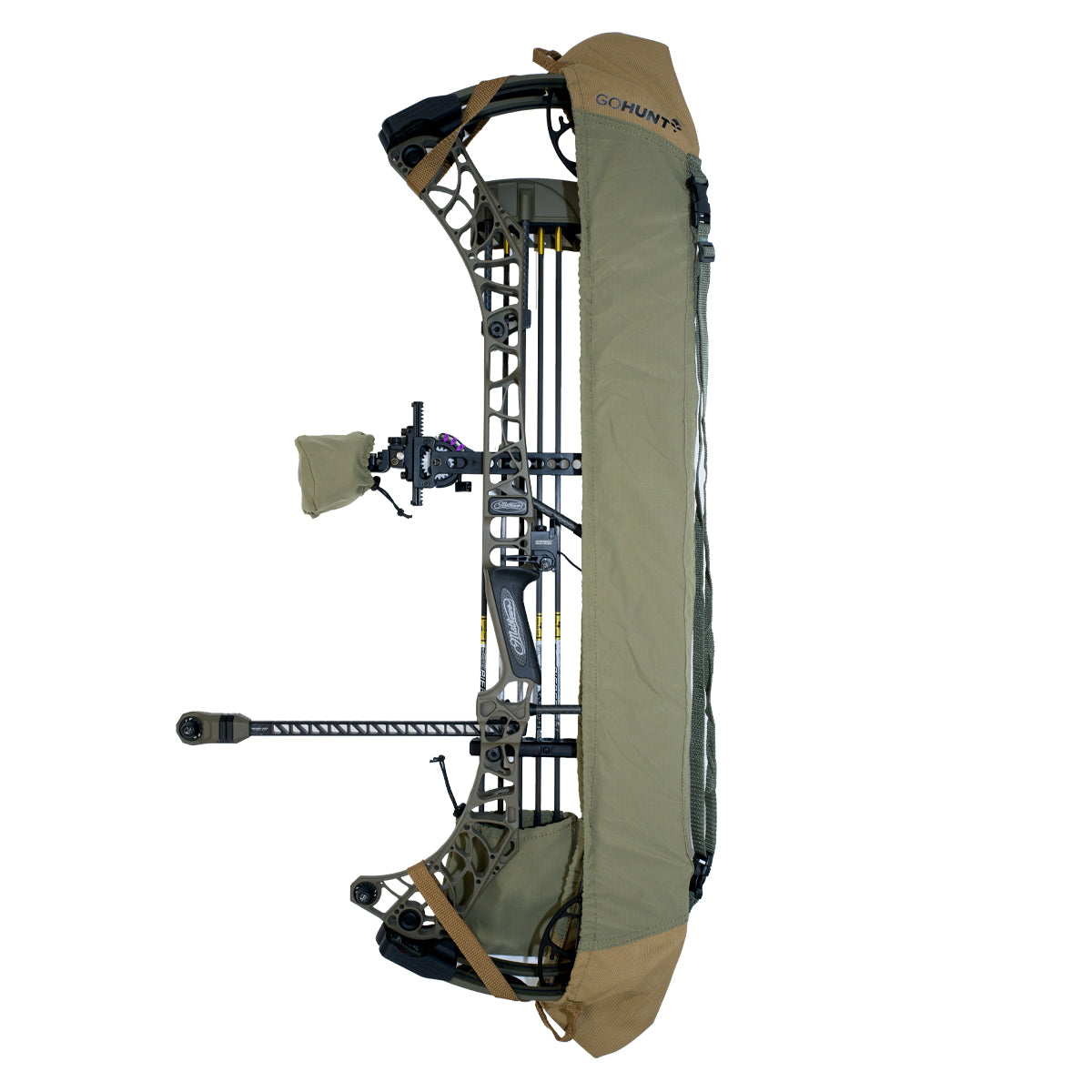 GOHUNT Compound Bow Sling in Olive & Coyote by GOHUNT | GOHUNT - Morvixa