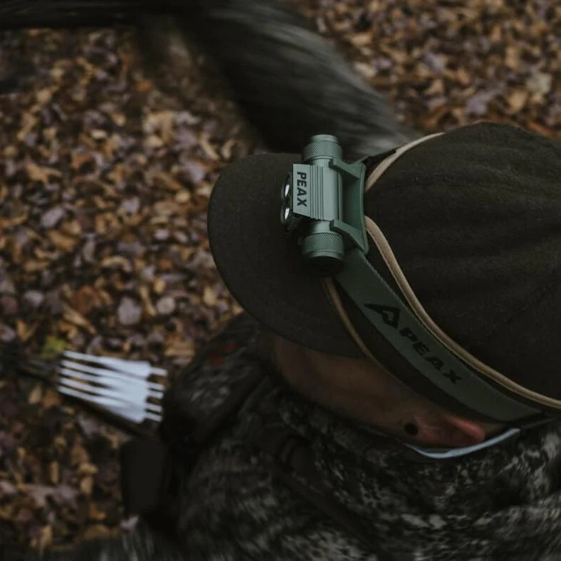 PEAX Equipment Backcountry Duo Headlamp in Green by GOHUNT | PEAX Equipment - Morvixa