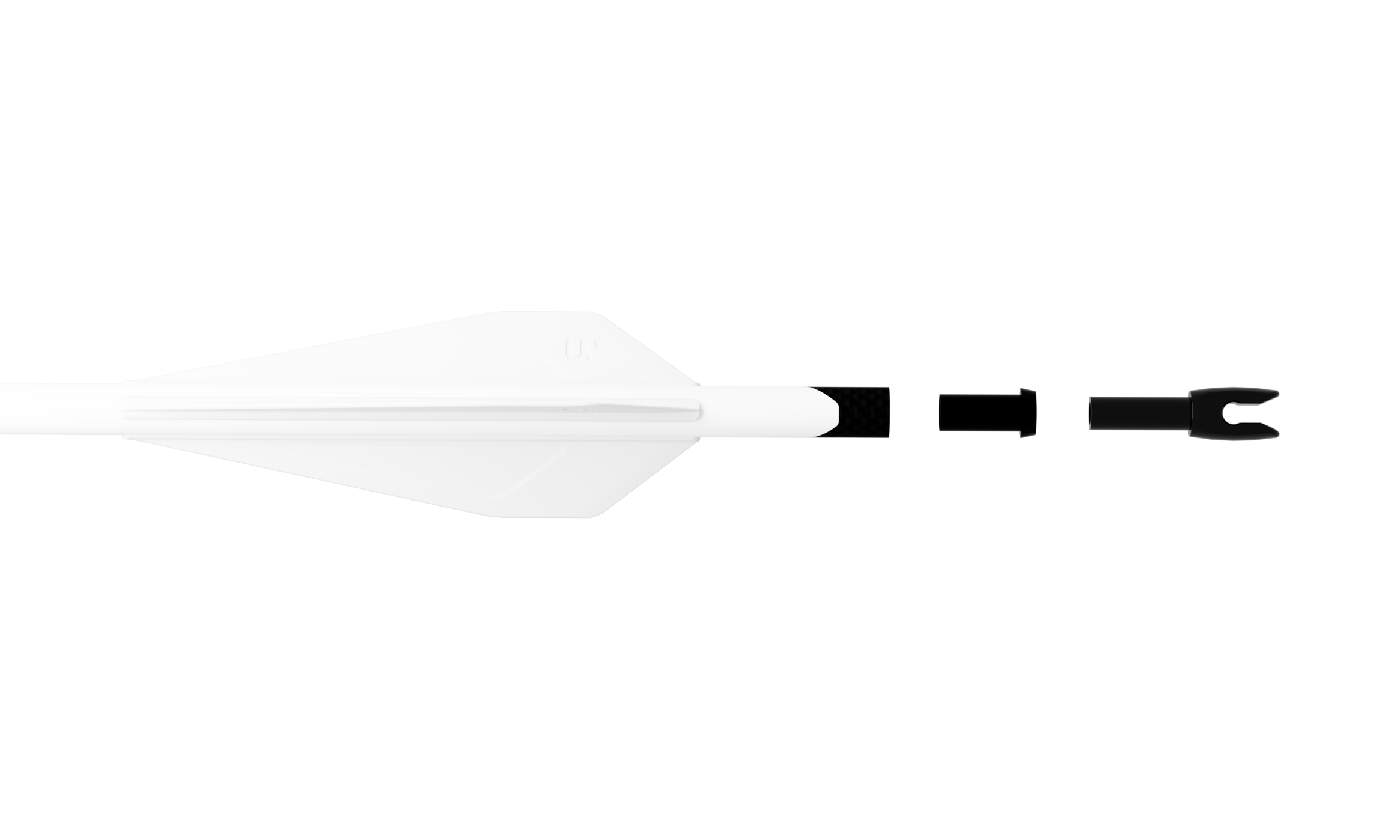 Ultraview Archery 1K Pre-Fletched Arrows - 6 Count