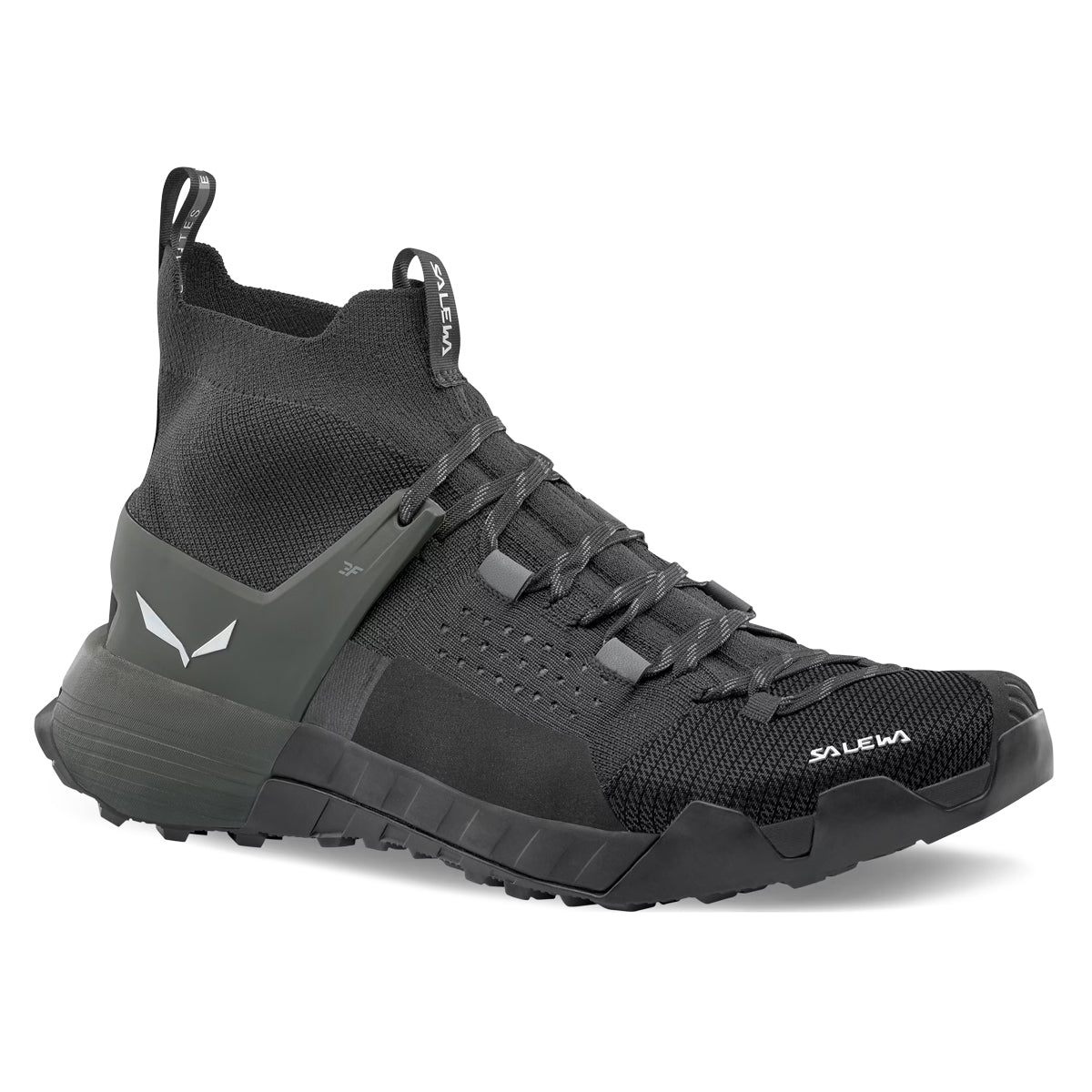 Salewa Wildfire NXT Knit in Onyx & Dark Olive by GOHUNT | Salewa - Morvixa