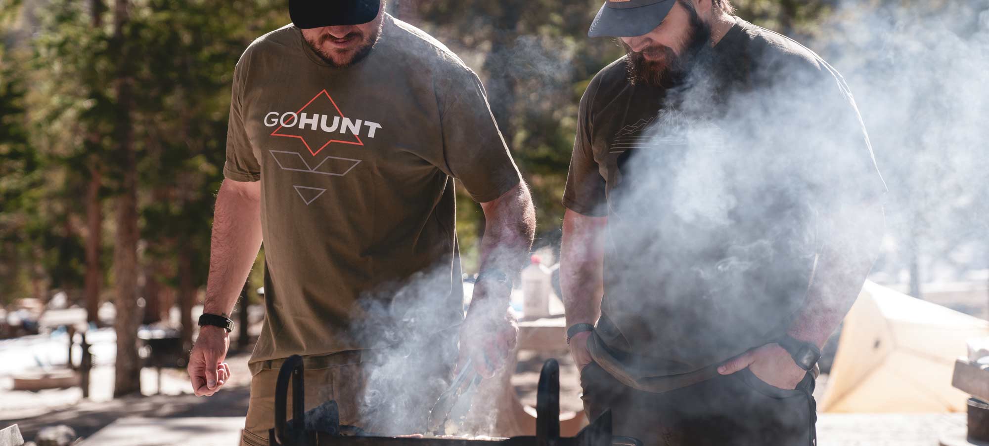 Drinkin' and grillin'