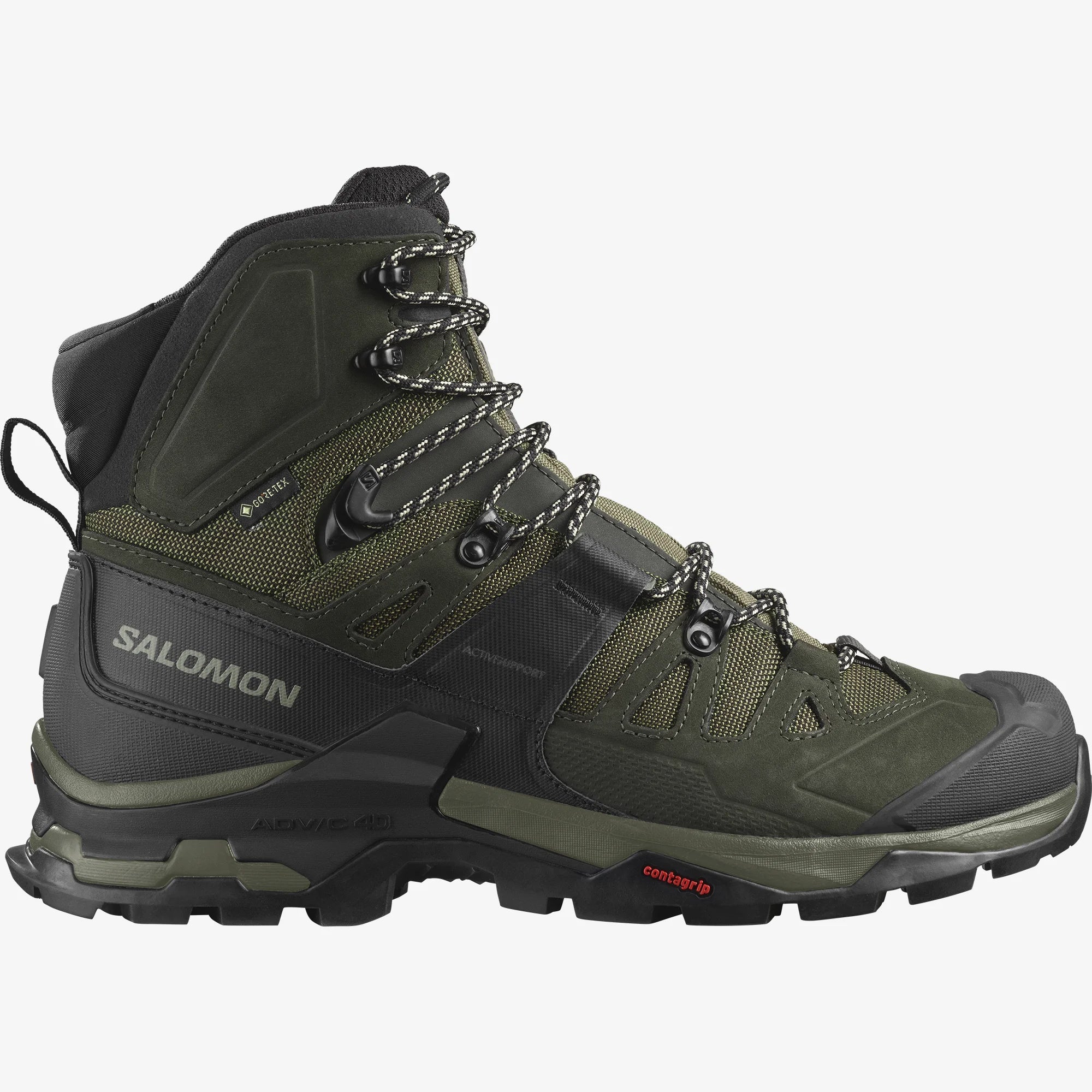 Salomon Quest 4 GTX in Olive Night / Pearl / Safari by GOHUNT | Salomon - Morvixa