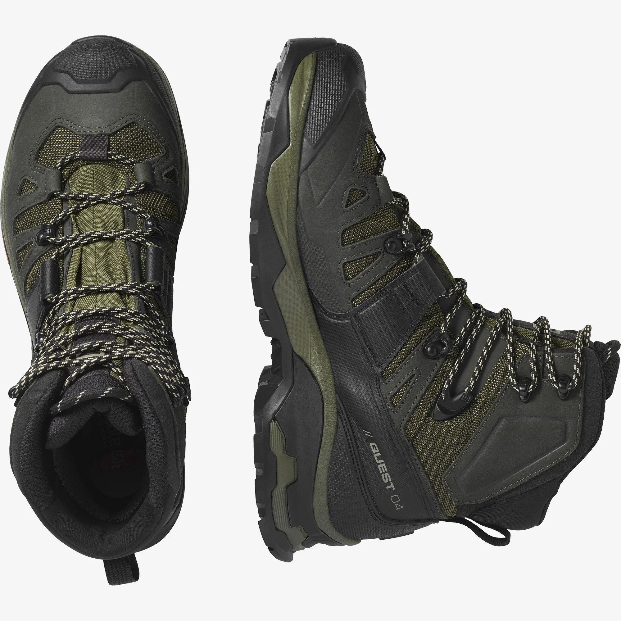 Salomon Quest 4 GTX in Olive Night / Pearl / Safari by GOHUNT | Salomon - Morvixa