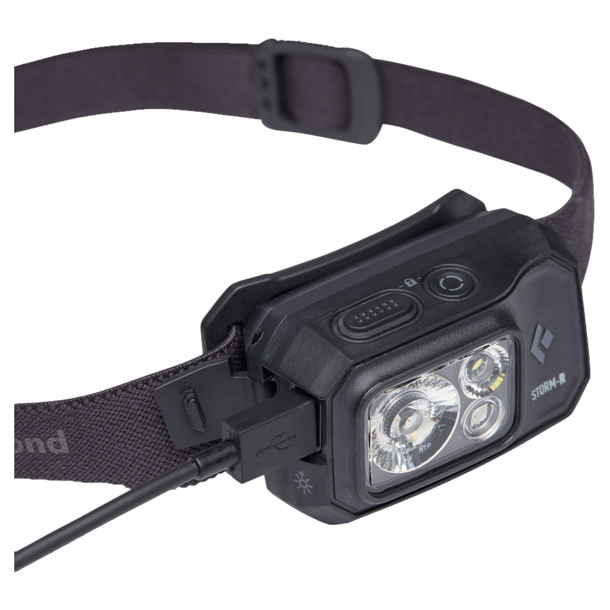 Black Diamond Storm 500-R Headlamp in Black by GOHUNT | Black Diamond - Morvixa