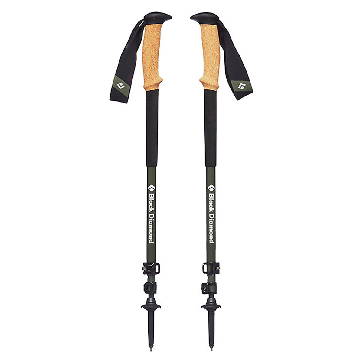 Black Diamond Alpine Carbon Cork Trekking Poles in Black Diamond Alpine Carbon Cork Trekking Poles - Morvixa by GOHUNT | Black Diamond - Morvixa